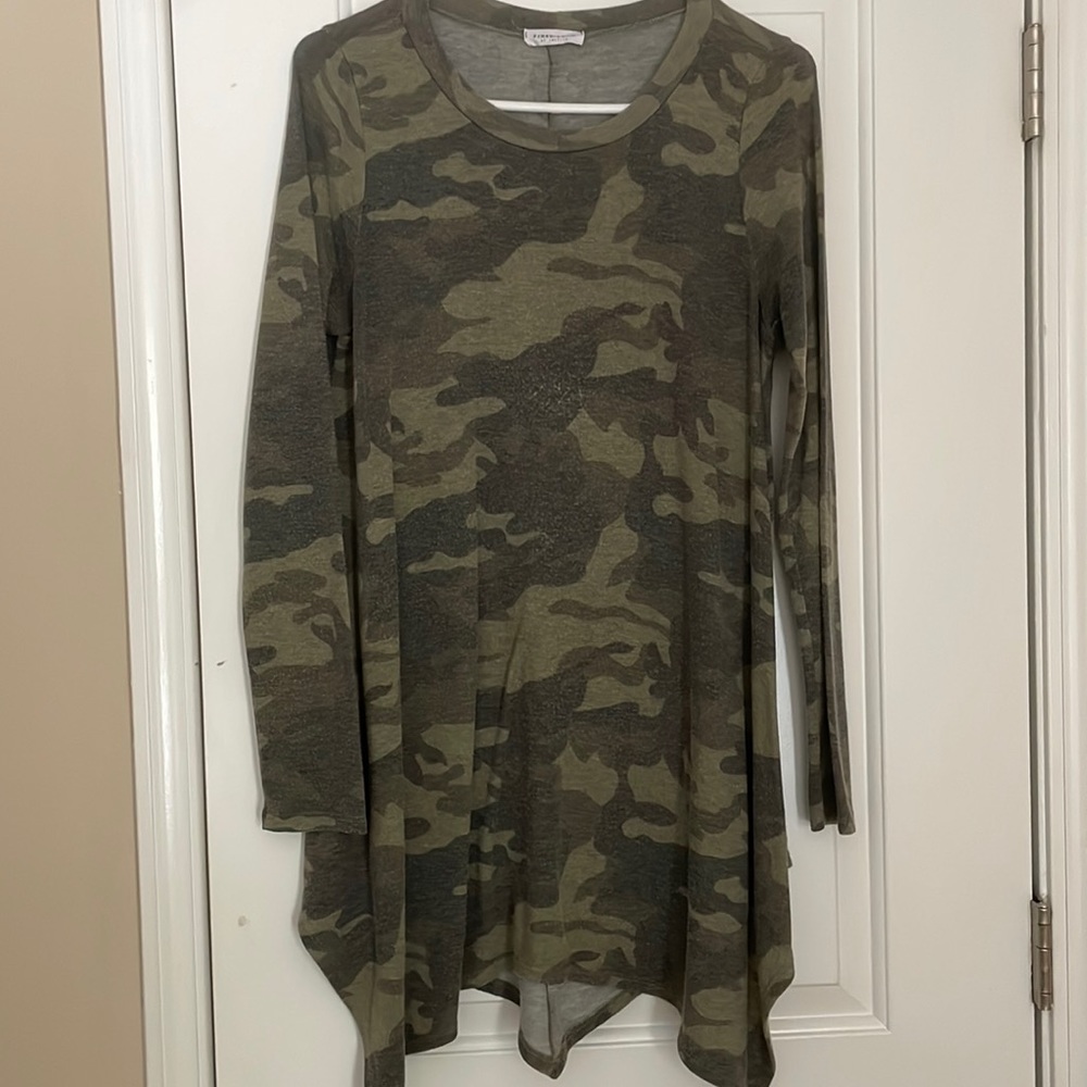 Boutique Camo Dress/Tunic